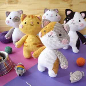 Coleção Amigatos - Amigurumi