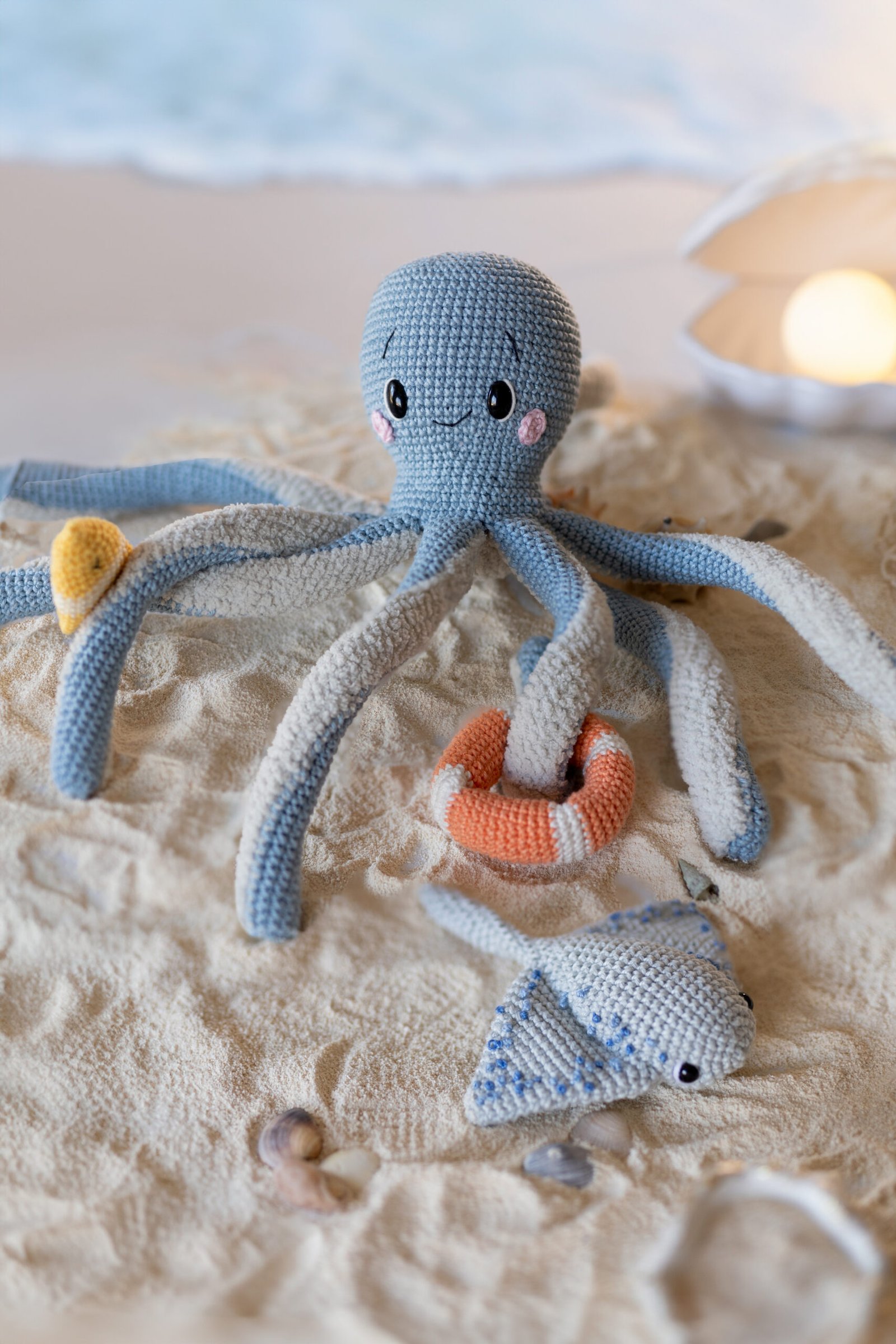 Apostila Polvo Otto e a arraia - By Liga do Amigurumi