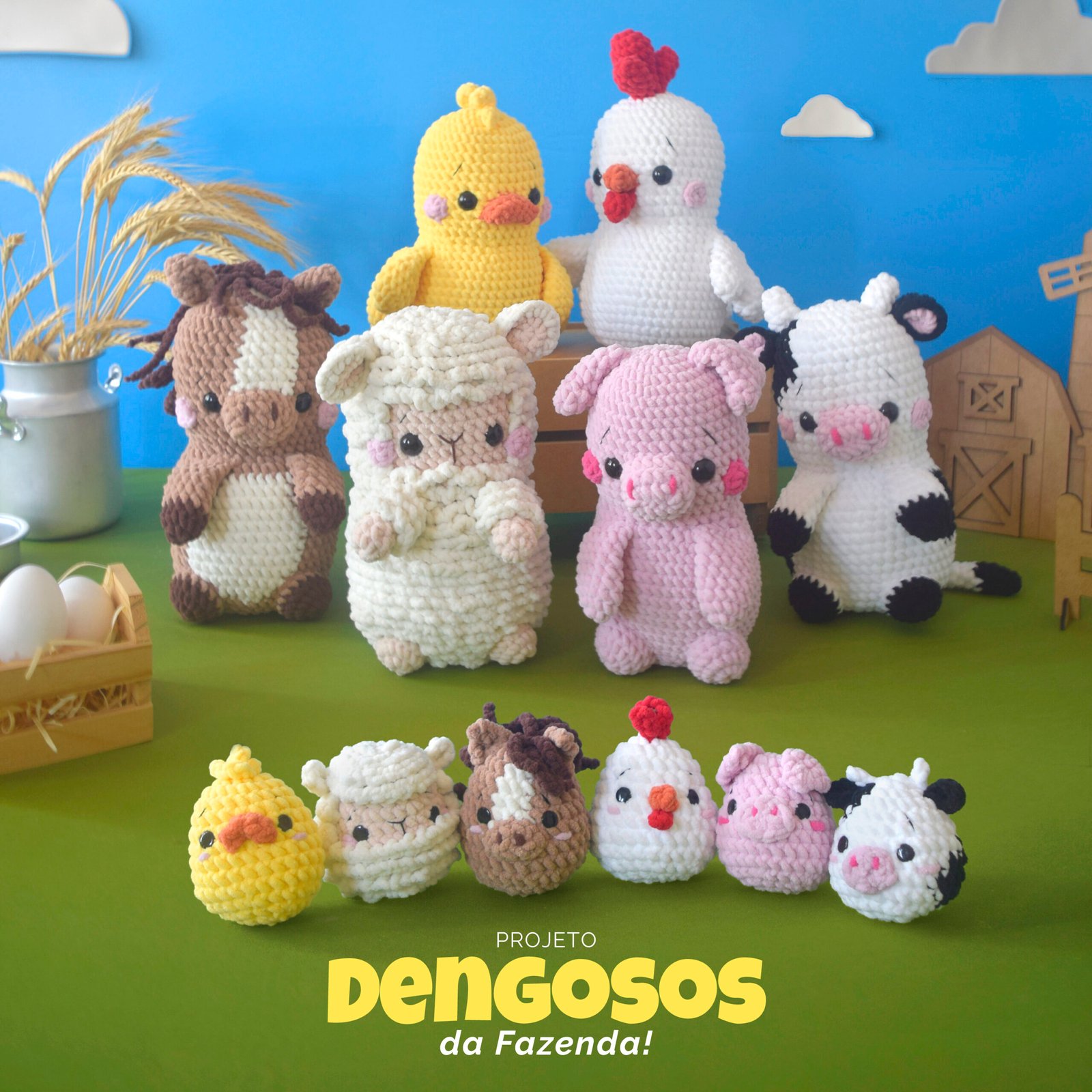 Combo apostilas - Dengosos na Fazenda