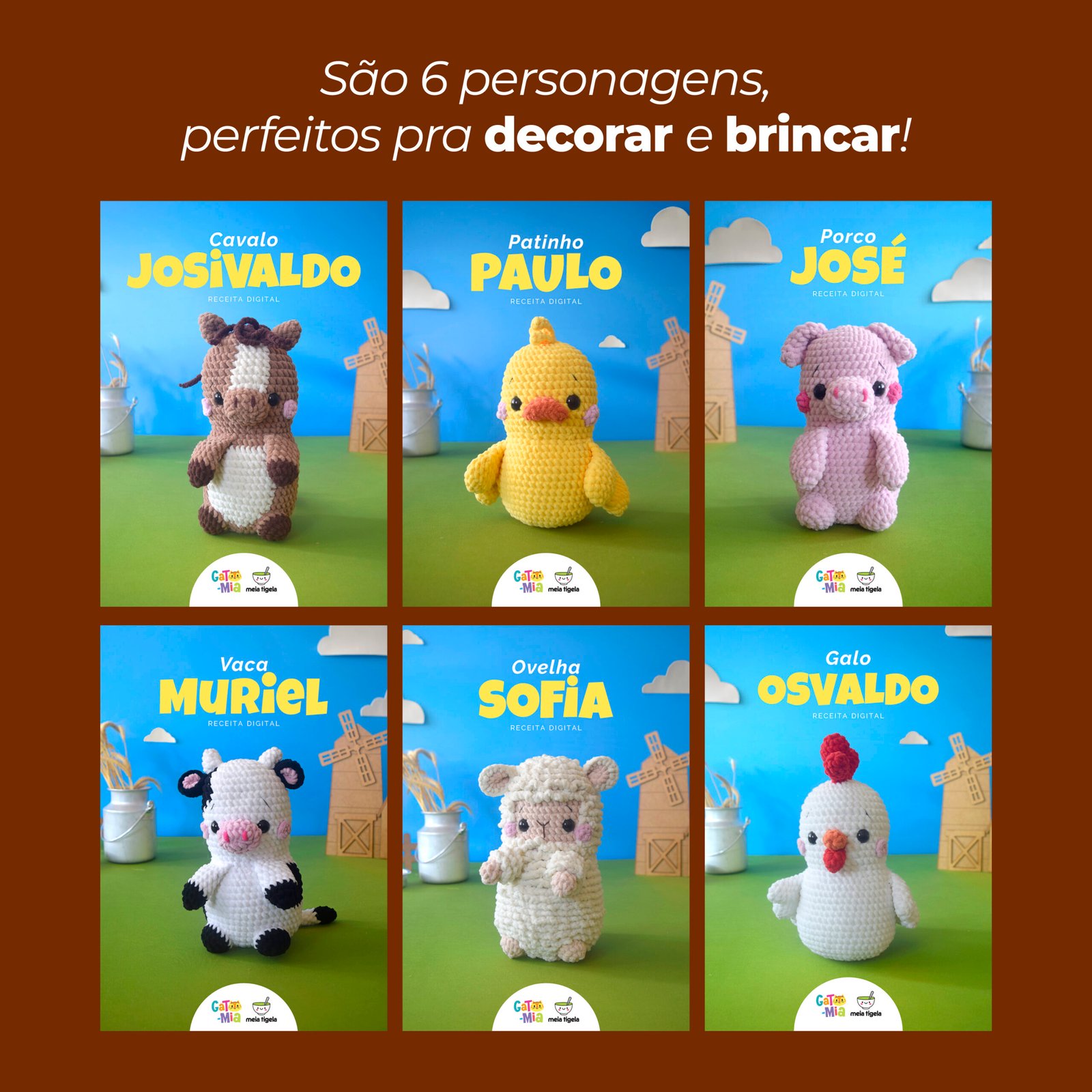 Combo apostilas - Dengosos na Fazenda - Imagem 4